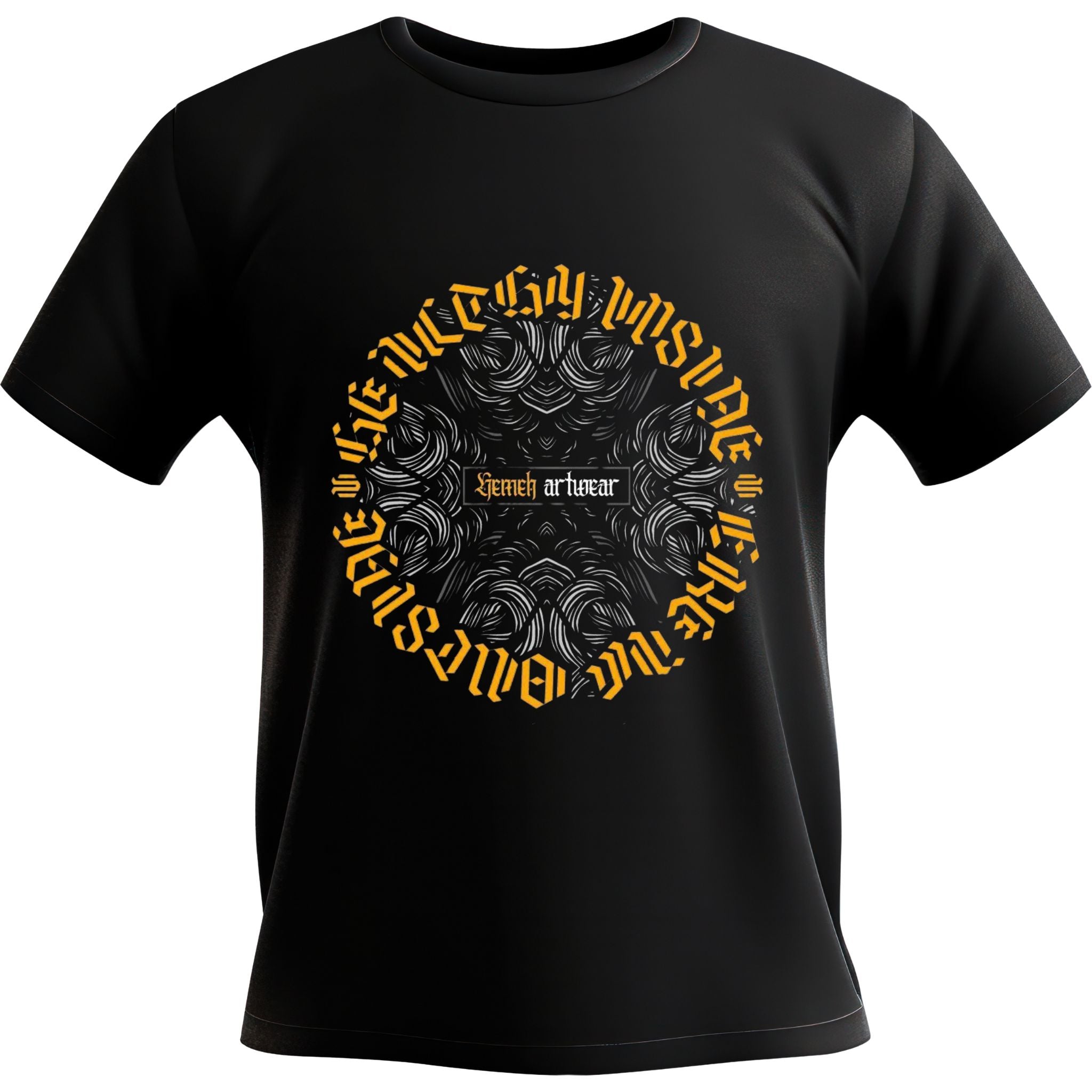 The Core Circle – Mindful Print T Shirt