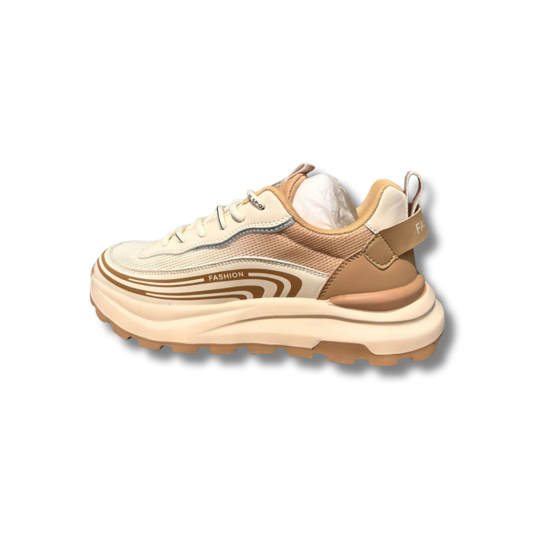 Modern Casual Sneakers – Chunky Sole Street Style Shoes