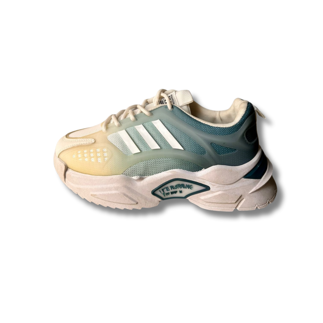 Stylish Running Sneakers – Lightweight Gradient Mesh Casual Shoe